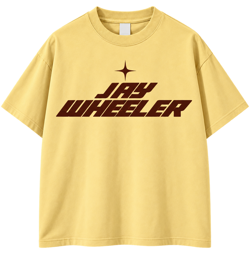 JAY WHEELER – GIRASOLES TOUR | Oversized Tee Yellow
